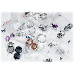 BodyJewelryOnine Masser af 20 ørepropper stormåler (7/16 - 1 tommer) forskellige designs