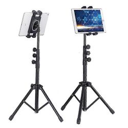 1,65 m kannettava joustava kolmijalkatelinekiinnike taitettava iPad-tableteille