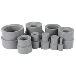 9kpl / aseta objektiivin korjaustyökalusarja kameraan DSLR-renkaan poistokumi 8-83Mm Photo Studio tarvikkeet Harmaa