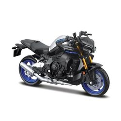 Yamaha MT-10 SP Diecast Model 1:18 mittakaava Musta/Sininen Maisto