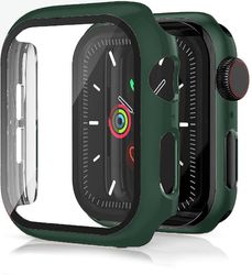 Glas+etui til Apple Watch Serie 6 5 4 3 2 1 Se 44mm 40mm Iwatch etui 42mm 38mm Kofanger skærmbeskytter+cover Watch Tilbehør Serie 4654 SE 44MM E Da...