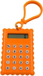 Pocket Student Mini Elektronisk Kalkylator Kex Form Skolgåva Orange