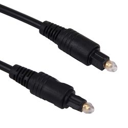 JVY Digital Audio Optisk Fiber Toslink Kabel, Kabel længde: 3m, OD: 4.0mm (Forgyldt)