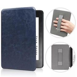 Ohut kuori 7" Kindle Paperwhite (12. sukupolvi) 2024 Premium PU -kannelle Syvän sininen