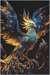 Phoenix palapeli palapeli Aikuiset ja nuoret 1000/500/300 kpl Puinen palapeli Opetuspeli Lelu Perhekoristelu, paras lahja, PT1071 300 Pieces