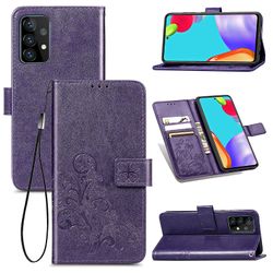 Foxdock Etui til Samsung Galaxy A52 5g mobildæksel Violet