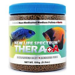 New Life Spectrum Uusi elämänspektri Thera A keskikokoiset uppoavat pelletit, 150 g
