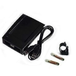 Eläinsirun kirjoituskoodilaite 1 Writer with 2 Tags