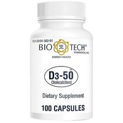 Bio Tech Pharmacal Bio-TechPharmacal D-350-vitamiini, 100 kapselia (2 kapselin pakkaus)