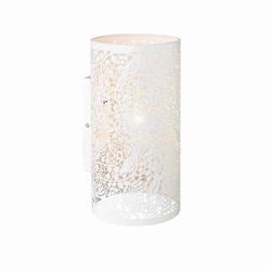 Endon Collection Lighting Secret Garden Floral Blade Design Wall Light Matt Elfenben Paint, E14