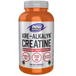 NOW Foods NOW Elintarvikkeet Kre-Alkalyn kreatiinikapselit 240