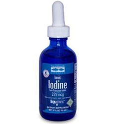 Trace Minerals Hivenaineet Nestemäinen ioninen jodi kaliumjodidista, 2 unssia (1 kpl pakkaus)