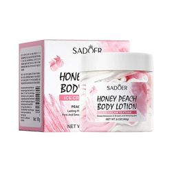 Persikkajäätelö vartalokerma jäätelö rakenne vartalon valkaisuvoide naisille tytöille 1pc