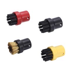 4pc Steam Moppe Rengøring Børste Runde børster til Karcher Sc1 Sc2 Sc3 Sc4 Sc5 Sc7 2.863-058 Husholdningsapparater Udskiftning Tilbehør