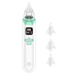 Zch Nyfødte Electric Nasal Aspirator Baby Børn Overbelastning Snot Cleaner