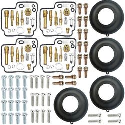 Sopiva kaasuttimen korjaussarja Honda CBR600 CBR600F 1987-1990 CBR 600 F hiilihydraattien uudelleenrakennussarjalle