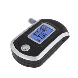 Høj nøjagtighed Professionel politi Digital Breath Alcohol Tester Breathalyzer Analyzer Detector Test Device Lcd-skærm ved-6000