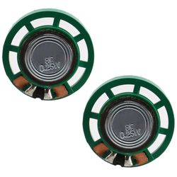 2 kpl 1/4w 0.25w 8ohm 27mm pyöreä ulkoinen magneettikaiutin, äänenvahvistin, kaiutintarvike Vihreä