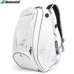 Babolat Tennis Ryggsekk Pure Wimbledon Raqueteira Tennis Bag 2 /6 /12 Tennis Racket Bag Padel Racket Badminton Raquete Tenis Bag bag for 2 rackets