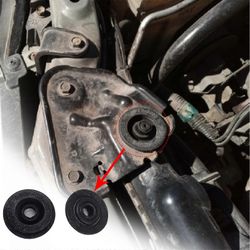 1 pari Nissan X-Trail T30 T31 T32 Rogue S35 -kiinnitteiselle kumijäähdyttimen holkin asennuskiinnikkeelle NSB-048 21506-4M400 Lisävarusteet