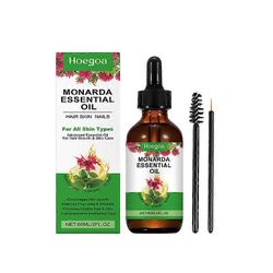 Monardan eteerinen öljy - hiusöljy, ihonhoitoöljy, ripsiöljy - kosteuttava, hiusten kasvu ja anti-ageing - luonnollinen hoitoöljy iholle, hiuksille...