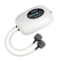 Kannettava ladattava happigeneraattori kalanviljelyyn ja onkimiseen Yhteensopiva kompakti hapetin Kuten