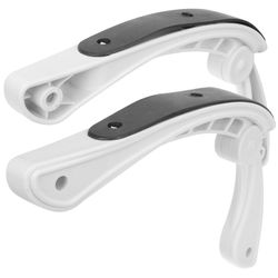 Työtuolin käsinojat työtuolin käsivarsityyny pyörivä tuoli 2kpl Sekalaiset värit 49x27cm