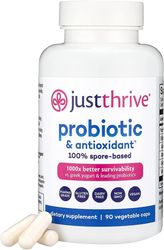 Just Thrive: Probioottiset ja antioksidanttiset 90 vihanneskorkit