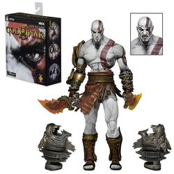 Bestdaily Neca God Of War 3 Ultimate Kratos Action Figure Collectible Model Leker Premium design og tilbehør