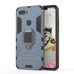 AIR Stødsikker shell sag med stand til Xiaomi Mi 5X - Blå / Sort