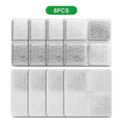 8PCS lemmikkieläinten automaattinen syöttökuivausaine Petlibrolle