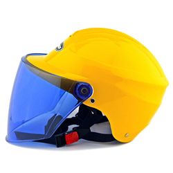 Ruili Motorcykel motorcykel scooter sikkerhedshjelm 301 gul