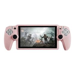 Sony PlayStation Portal silikonisuojakotelo liukumaton kädessä pidettävä pelikonsoli iskunkestävä poukama Monivärinen Pink