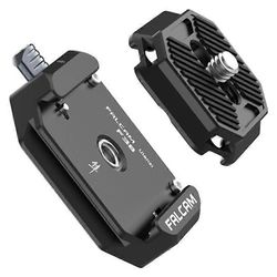 FALCAM F38 universaali DSLR gimbal arca sveitsiläinen pikalukituslevyn kiinnitysjalusta liukusäädin gimbaali lisävaruste Musta