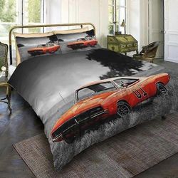 v5753 Lakanat The Des of Hazzard General Lee Dodge Charger pussilakanasetti Lakanat IU5753 240x260cm 94x102in