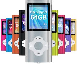 Mp3 Mp4 Music Player med Fotofremviser E-bog Reader Voice Recorder Fm Radio Video Sølv 16g