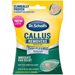 Dr. Scholl's Dr Schollin Duragel Salicylic Acid Callus Remover -tyyny, 4 kpl