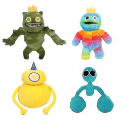 Roblox Rainbow Friends Plys legetøj til børn fødselsdag julegave-e 10cm Farverigt monster