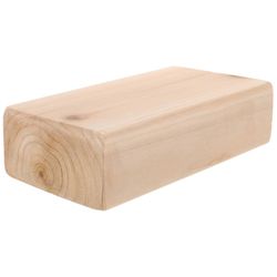 Joogakoulutus Tiilijoogakoulutus Puupalikka Joogakoulutus Tiilitanssi Harjoitus Tiili tanssijalle Keltainen 23.00X12.00X6.30CM