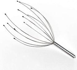 Xqday 1 stykke hovedmassager med 20 massagefingre hovedmassageedderkop for perfekt