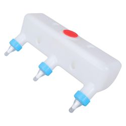 Muovinen imetyspullo tuotantoeläimille 3 ruokintanänniä ripustusjärjestelmä porsaat vasikoiden maidon annostelija Monivärinen