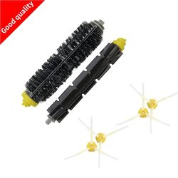 6pcs/lot 1bristle Brush +1 Fleksibel tæppebanker børste +4 Side Brush Til Irobot Roomba 600 700-serien støvsugning robotter 760 770