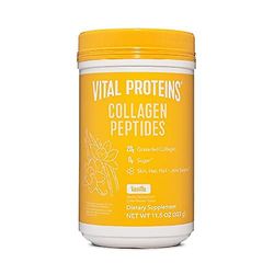 Vital Proteins Vitala proteiner kollagenpeptider pulver, hjälper till att stödja friskt hår, hud, naglar, ben och leder - vanilj 11,5 oz