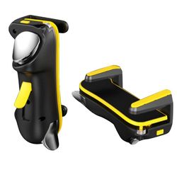 Kuusi sormea ​​pelin laukaisimeen PUBG-peliohjaimelle L1 R1 Alloy Key Button Android Gamepad J:lle Keltainen