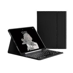 Kotelo näppäimistöllä ipadille 9.7 inch 2017 2018 5. 6. sukupolvi Musta