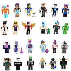 Roblox 24-osainen minihahmo virtuaalimaailman hahmolohkot