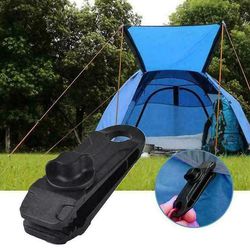 Varychmoo Markise clamp tarp klip telt Camping Udendørs Overlevelse Stram Værktøjer 10 PCS