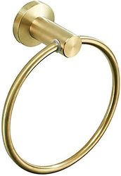 Mikasa Håndklæde rack mat sort, rund håndklæde rack guld