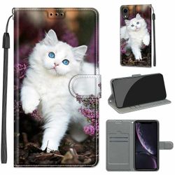 Foxdock Etui til Iphone Xr White Cat Mobile Taske