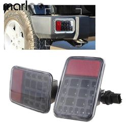 Pari Led-takasulun sumuvalojen pysäköinti- ja peruutusjarruvalojen lamppu Jeep Wrangler JK:lle 2007-2016